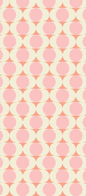 Estor opaco con estampado de ojos abstractos
