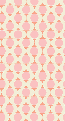 Estor opaco con estampado de ojos abstractos