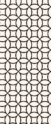 Estor decorativo entrelazado