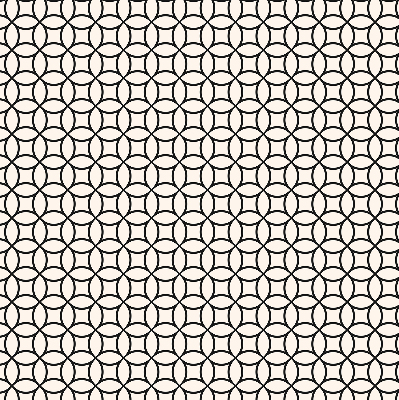 Estor decorativo entrelazado