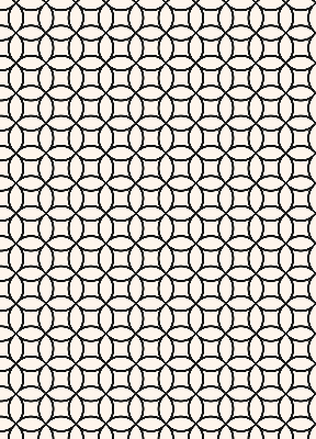 Estor decorativo entrelazado