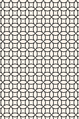 Estor decorativo entrelazado
