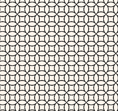 Estor decorativo entrelazado