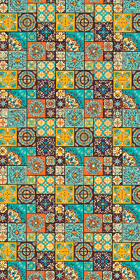 Estor opaco mandala colorido