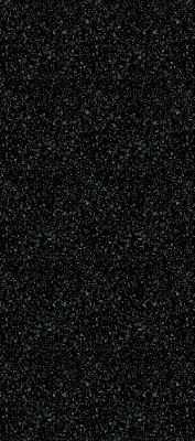 Estor opaco con elementos sobre un fondo negro