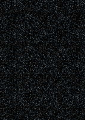 Estor opaco con elementos sobre un fondo negro