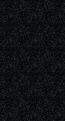 Estor opaco con elementos sobre un fondo negro
