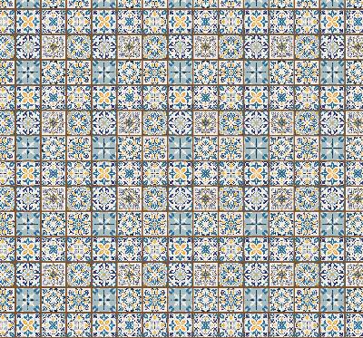 Estor enrollable de tela mandala