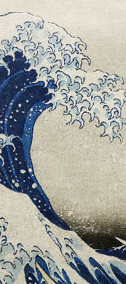 Estor decorativo ola