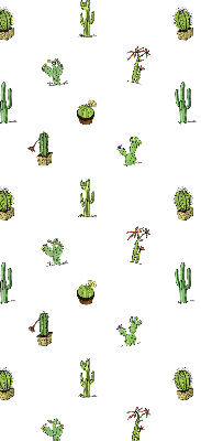 Estor enrollable de tela cactus