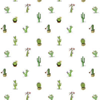 Estor enrollable de tela cactus