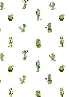 Estor enrollable de tela cactus