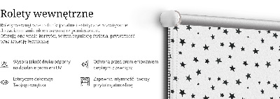 Estor decorativo estrellas