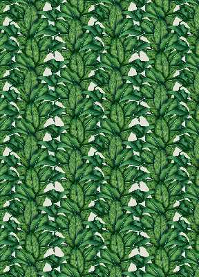 Estor opaco en color hojas verdes