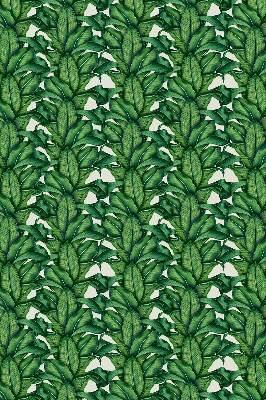 Estor opaco en color hojas verdes