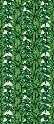 Estor opaco en color hojas verdes