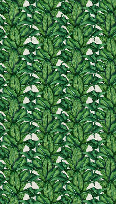 Estor opaco en color hojas verdes