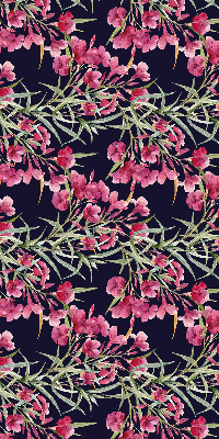 Estor decorativo flor exótica