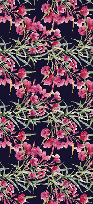 Estor decorativo flor exótica