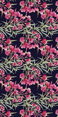 Estor decorativo flor exótica