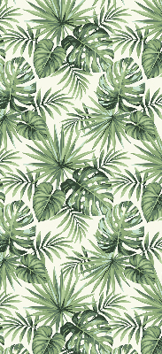 Estor decorativo con diseño de varias hojas