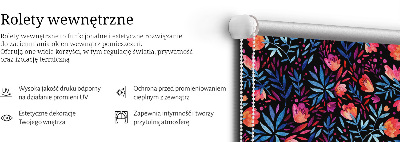 Estor enrollable de tela Amapola
