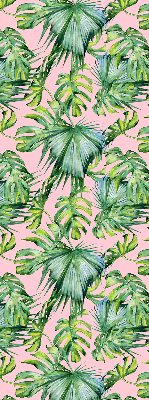 Estor enrollable de tela variedades de hojas tropicales