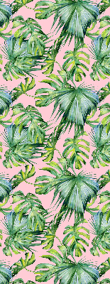 Estor enrollable de tela variedades de hojas tropicales