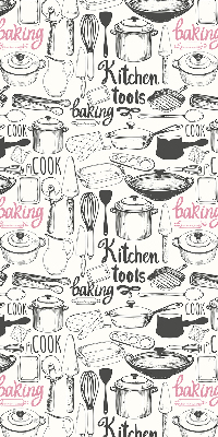 Estor opaco para utensilios de cocina