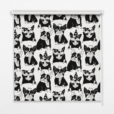 Estor decorativo para perros de tiro