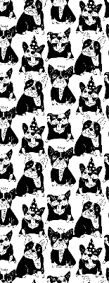 Estor decorativo para perros de tiro