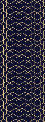 Estor decorativo tipo cubo 3D