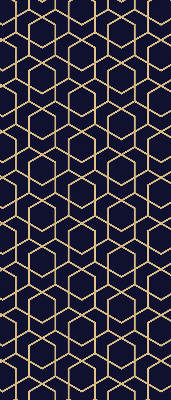Estor decorativo tipo cubo 3D