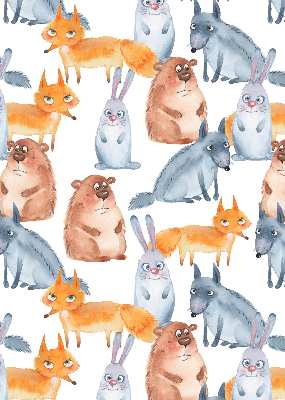 Estor decorativo de animales