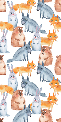 Estor decorativo de animales