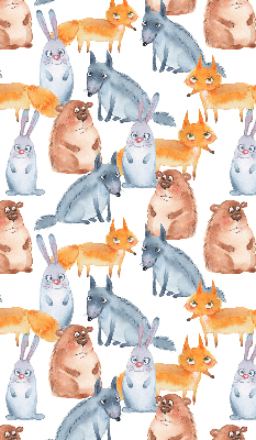 Estor decorativo de animales