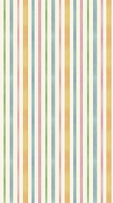 Estor decorativo con rayas verticales de colores