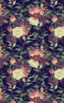 Estor opaco de flores