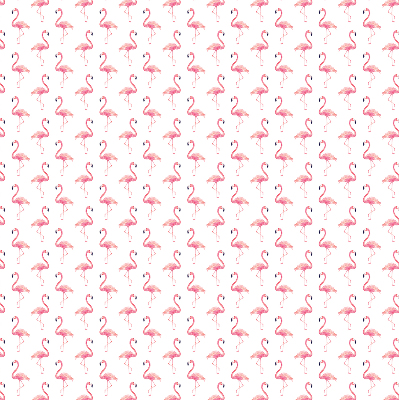 Estor decorativo flamencos