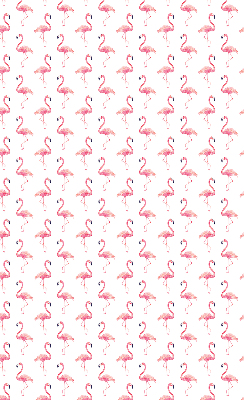 Estor decorativo flamencos