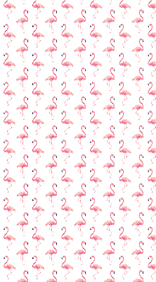 Estor decorativo flamencos