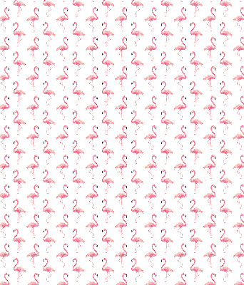 Estor decorativo flamencos
