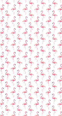 Estor decorativo flamencos