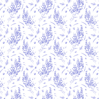 Estor opaco en color plantas moradas