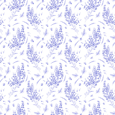 Estor opaco en color plantas moradas
