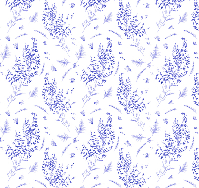 Estor opaco en color plantas moradas