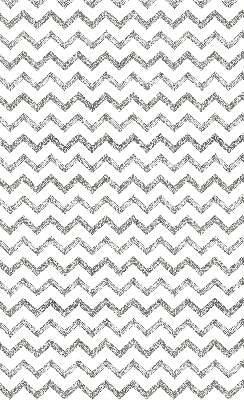 Estor enrollable de tela con zigzags horizontales grises