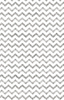 Estor enrollable de tela con zigzags horizontales grises