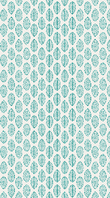 Estor opaco en color hojas azules
