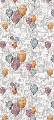 Estor decorativo globos